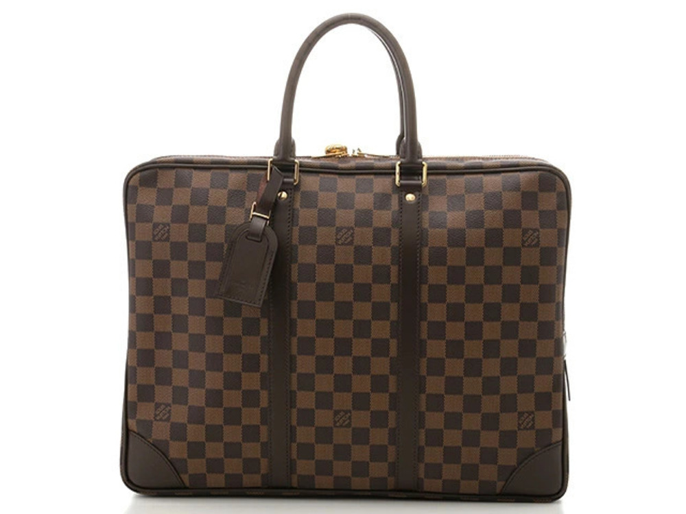 Louis Vuitton Bag Port Voyage Damier Business Brown